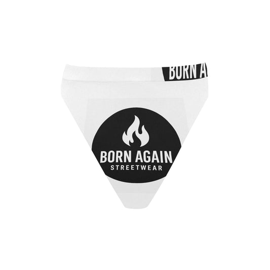 Born Again High-Waisted High-Cut Bikini Bottom (S07)