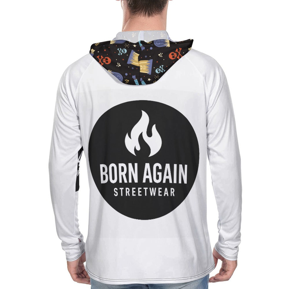 Born Again Sun Protection Hoodie Long Sleeve (Men's)
