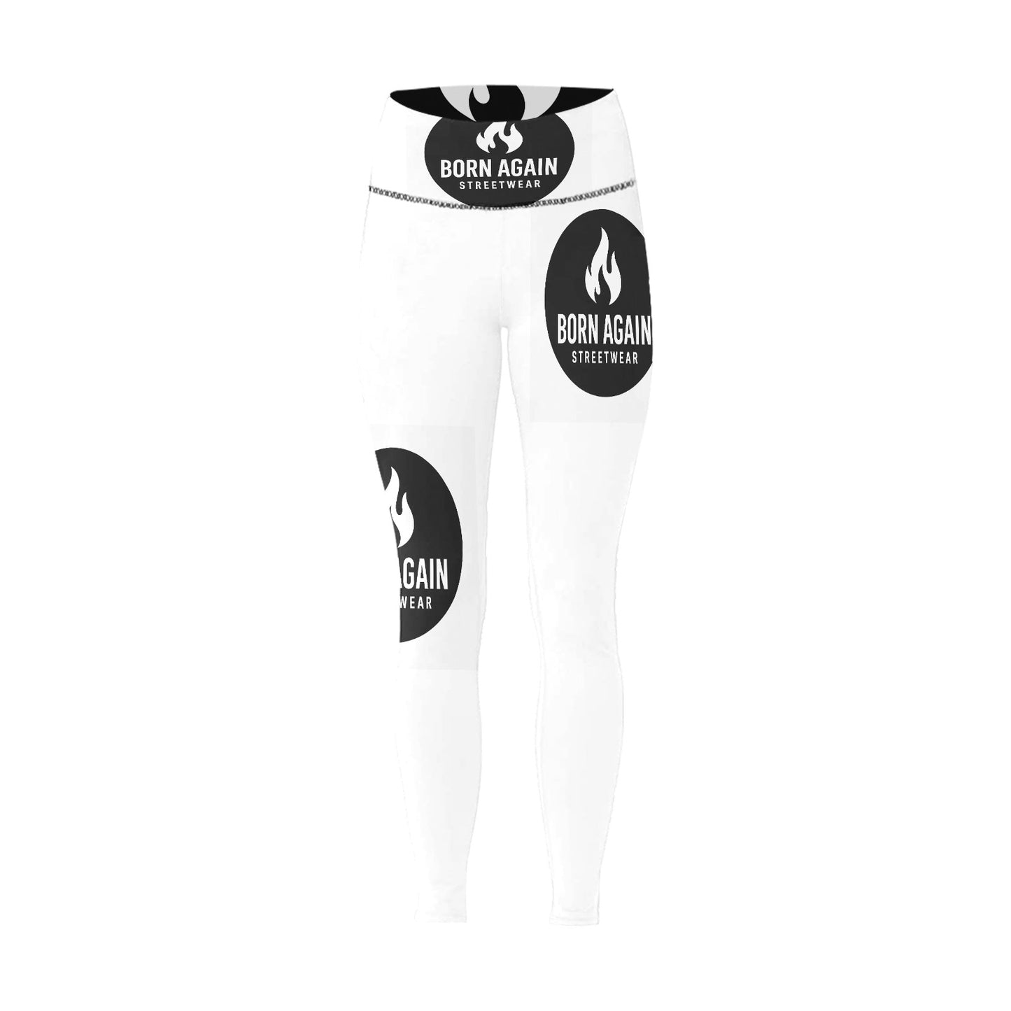 Born Again Women's High-Waisted Leggings (Model L36)