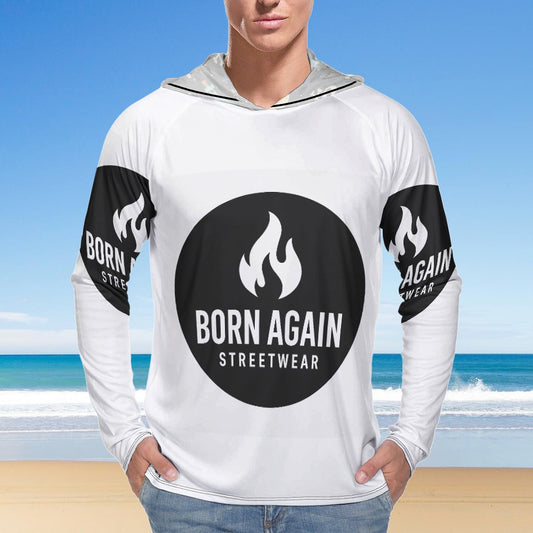 Born Again Sun Protection Hoodie Long Sleeve (Men's)