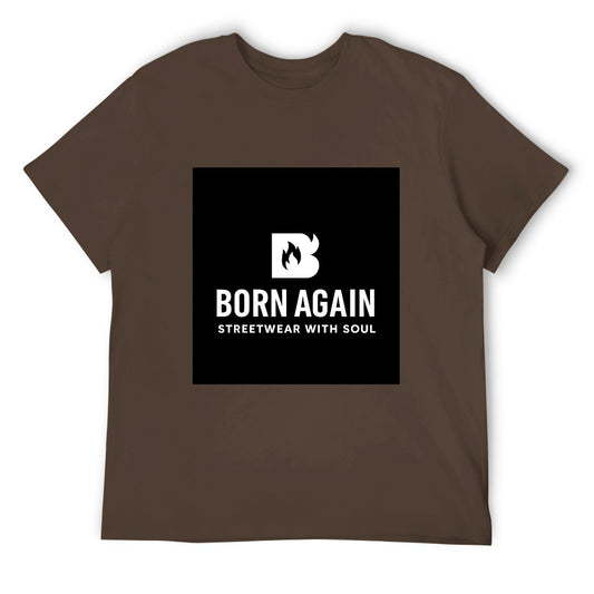 Born Again New High quality Men's T-shirt 100% Cotton