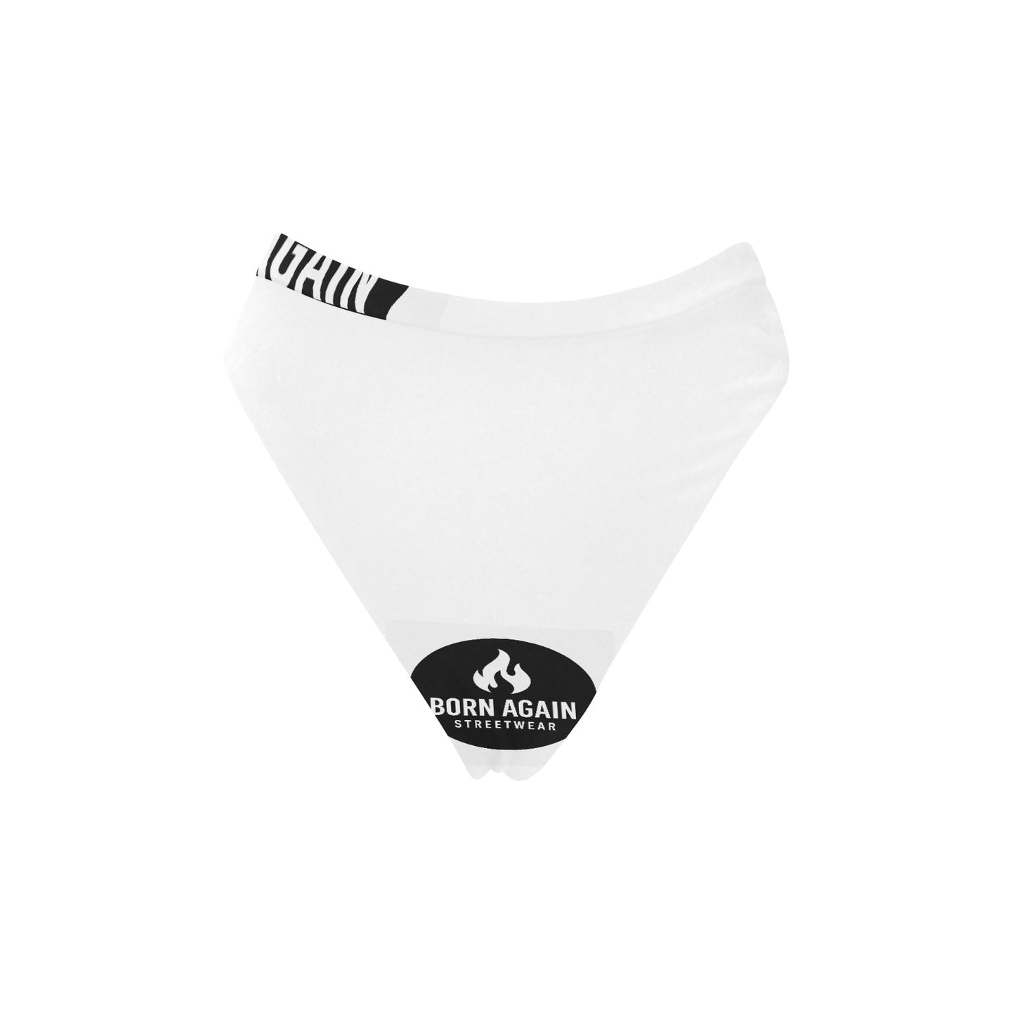 Born Again High-Waisted High-Cut Bikini Bottom (S07)