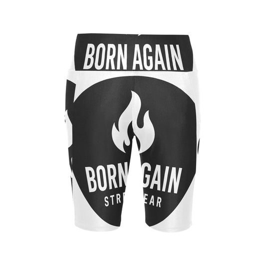 Born Again Women's Workout Half Tights(ModelL42)